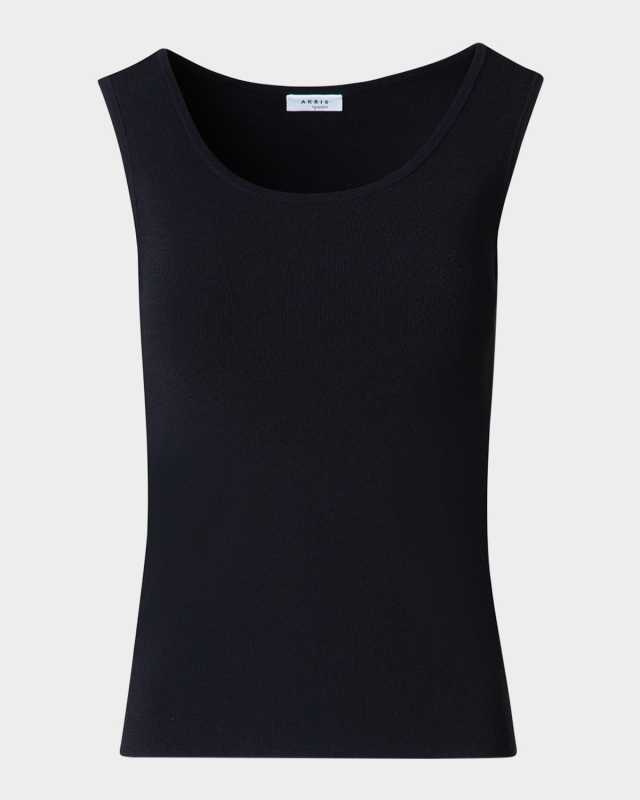 Knit Viscose-Blend Top